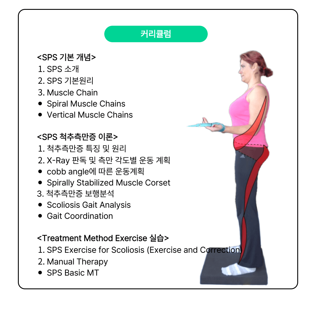 SPS 척추나선근육안정화운동 척추측만증(Scoliosis) 파트 8