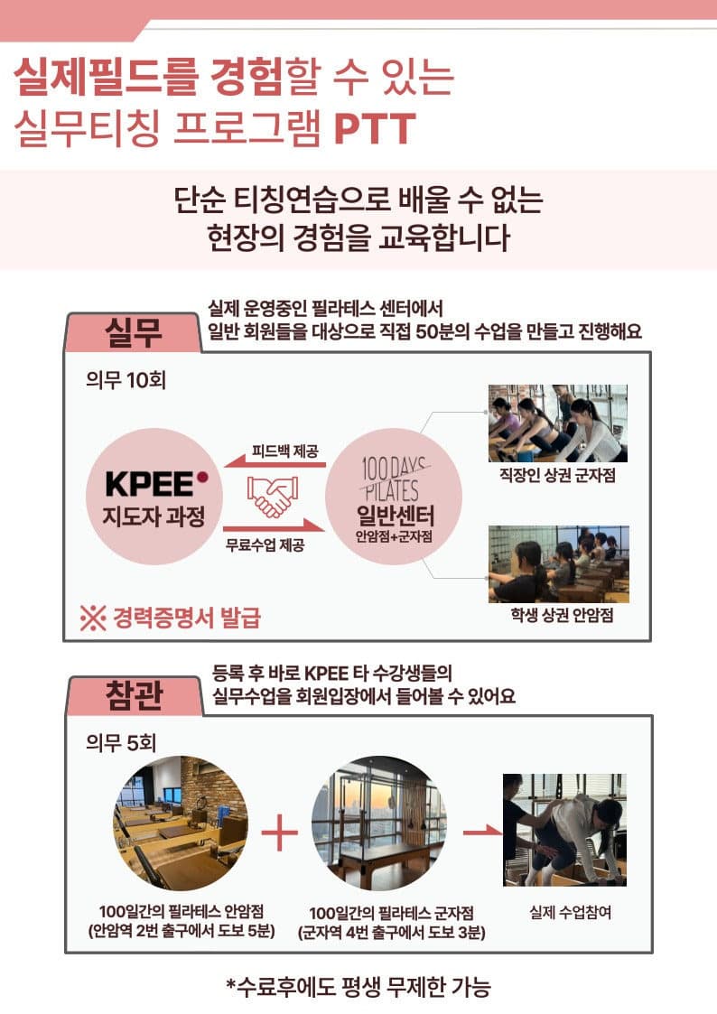 KPEE 필라테스 지도자 과정 2